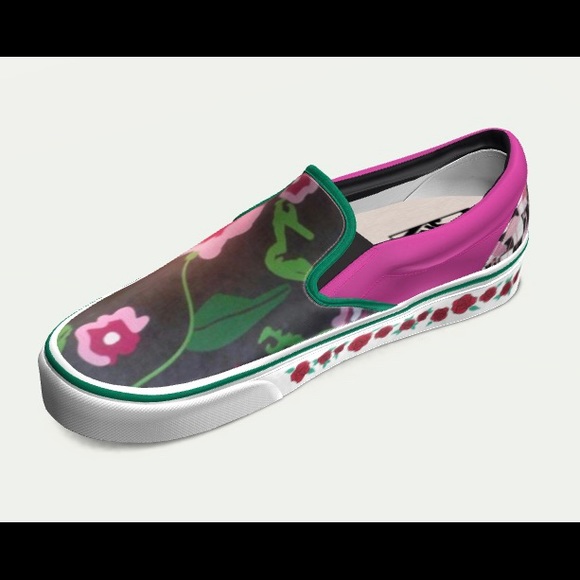custom made vans slip ons